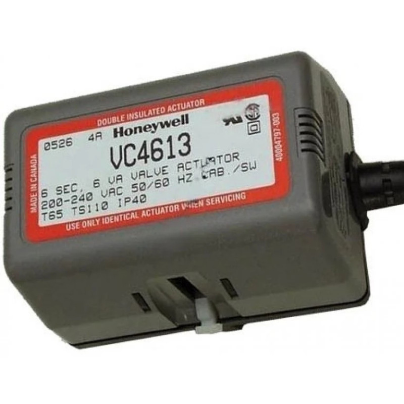 Honeywell Привід клапана VC, 220В, SPST, кабель 1м, кінців. вимикач. VC4613ZZ00/U