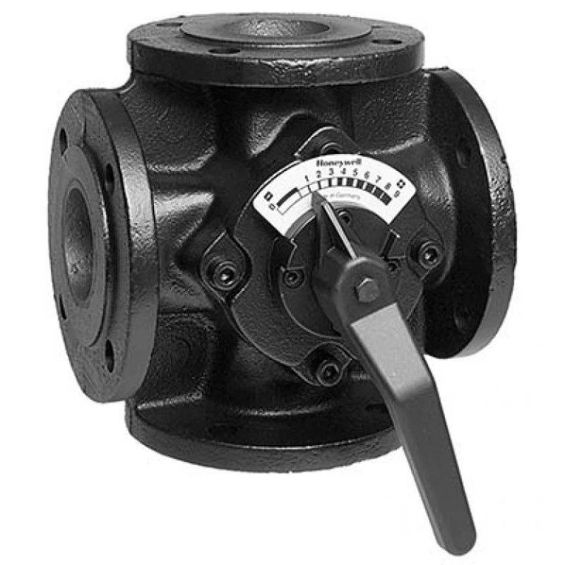 Honeywell 4-х ходовий клапан, що обертається фланцевий DN80 Kvs 100 м3/год ZR80FA ZR80FA
