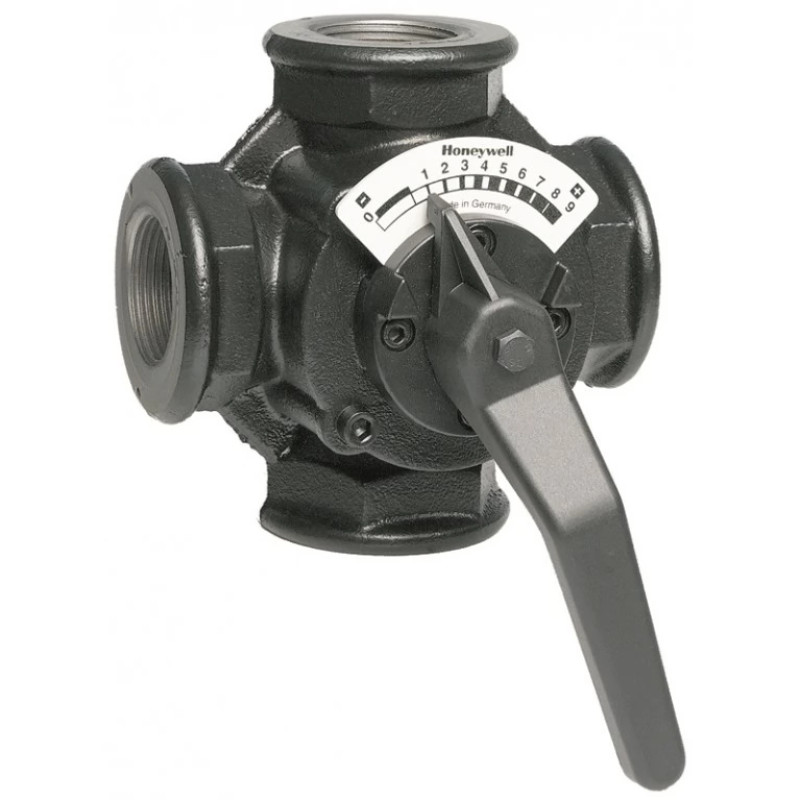 Honeywell 4-х ходовий клапан, що обертається, внутрішня різьба DN20 Kvs 6.3 м3/ч ZR20MA ZR20MA