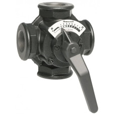Honeywell 4-х ходовий клапан, що обертається, внутрішня різьба DN15 Kvs 4 м3/год ZR15MA ZR15MA