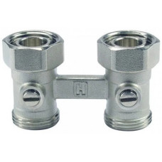 Honeywell Вузол нижнього підключення із замиканням, прямий, 3/4", Kvs=3.5 м3/ч, конусне приєднання V2495DX020