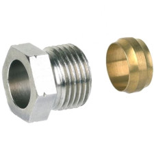 Honeywell Фітинг компресійний для арматури FIG1/2CS15, 15 мм, 1 шт. FIG1/2CS15