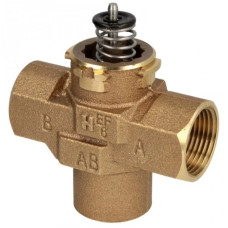 Honeywell 3-х ходовий зонний клапан 3/4, Kv=7.0 м3/г, внутр. різьба, 20 бар, ∆P4.0 бар VCZMH6000/U