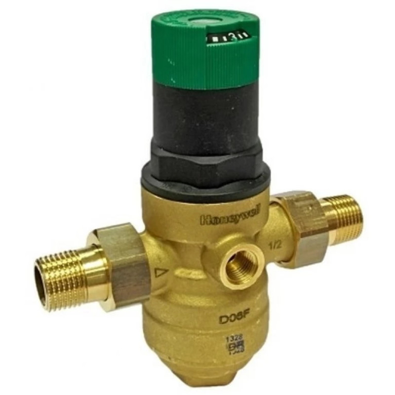 Honeywell Регулятор тиску з вбудованим фільтром 2" PN16. Tmax 70°С. 1.5-6.0 бар D06F-2B