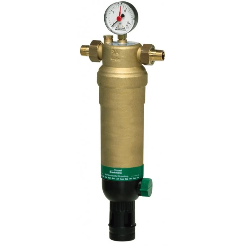 Honeywell (Resideo Braukmann) Фільтр для гарячої води зі зворотним промиванням - 3/4" Тmax 70 °С F76S-3/4AAM (Resideo Braukmann)