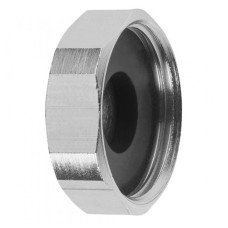 Колпачок латунный (желтое исполнение) 3/4" с ушком для цепочки 1852502 Herz