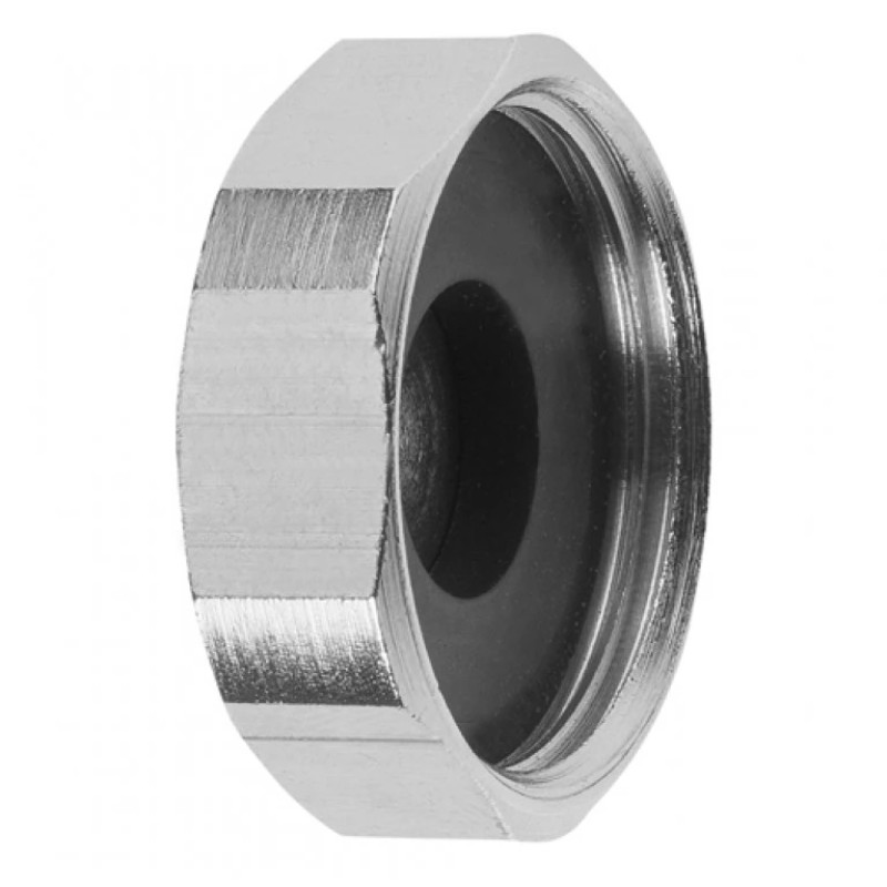 Колпачок латунный (желтое исполнение) 3/4" с ушком для цепочки 1852502 Herz