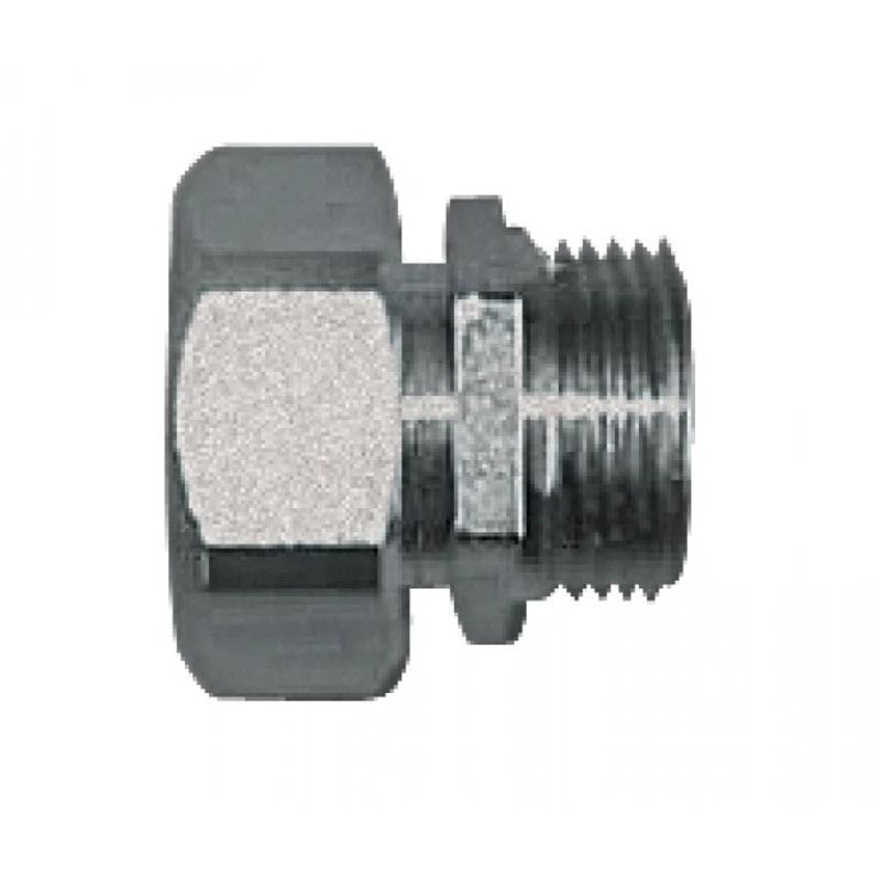 HERZ Присоединитель резьбовой, Rp 3/4" x М 22, длина 28 мм 1622322