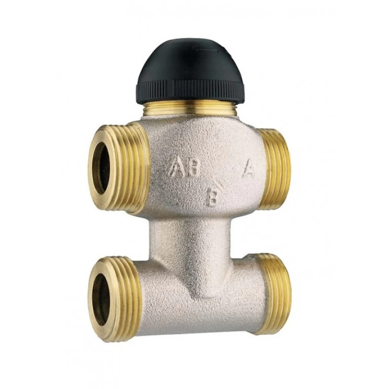 HERZ Термостатический трехходовой смесительно-распределительный малогабаритный клапан 7763 DN - 10, Kvs, м³/ч - 0,4 1776350