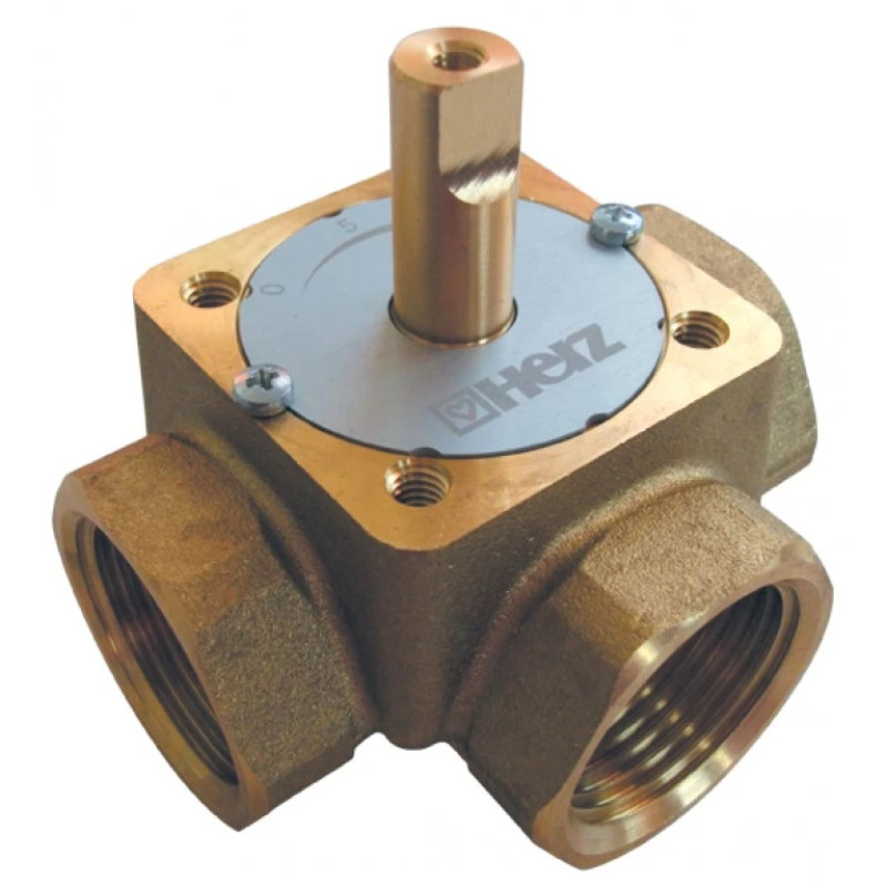 HERZ Трехходовый регулирующий смешивающий клапан 2137 DN - 15, Kvs, м³/ч - 4,0 1213711