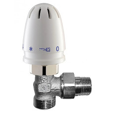 HERZ Регулятор-ограничитель температуры комплект угловой, MINI, 1/2" 20-50 градусов 1920124