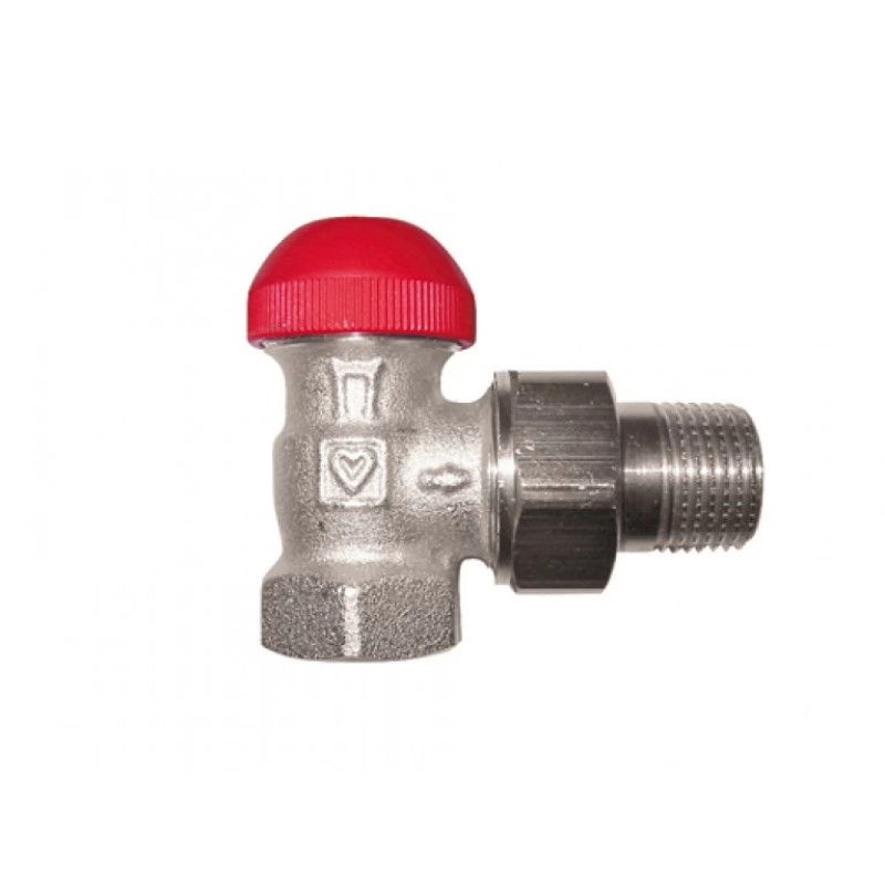 HERZ Термостатический клапан -TS-90-V с скрытой предварительной настройкой, угловой, 3/8 1772465