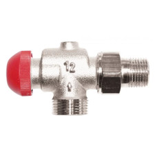 HERZ Термостатический клапан -TS-90-V со скрытой предварительной настройкой, угловой специальный, G 3/4 x R 1/2 1774867