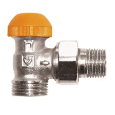 HERZ Термостатический клапан -TS-98-V с открытой предварительной настройкой, угловой, G 3/4 x R 1/2 1763867