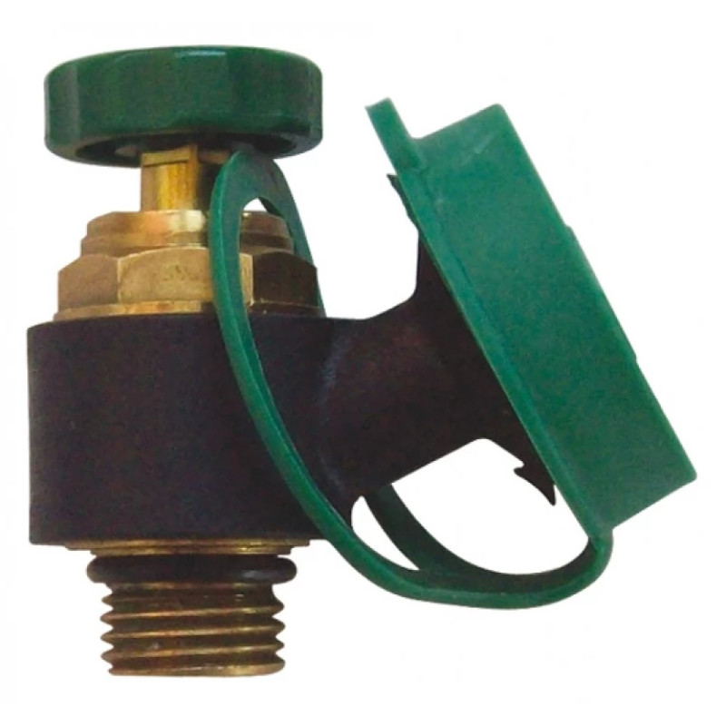 HERZ Сливной вентиль с маховиком с подсоединением для шланга, 1/4" 2027609