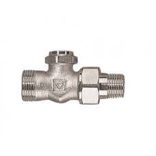 HERZ Клапан запорный RL-5 с функцией предварительной настройки, проходной, G 3/4 x R 1/2 1393711