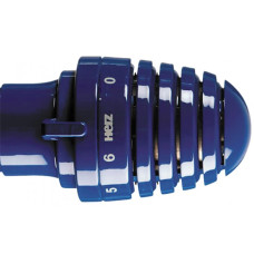 HERZ Термостатичная головка - DE LUXE, цвет ультрамарин S923010