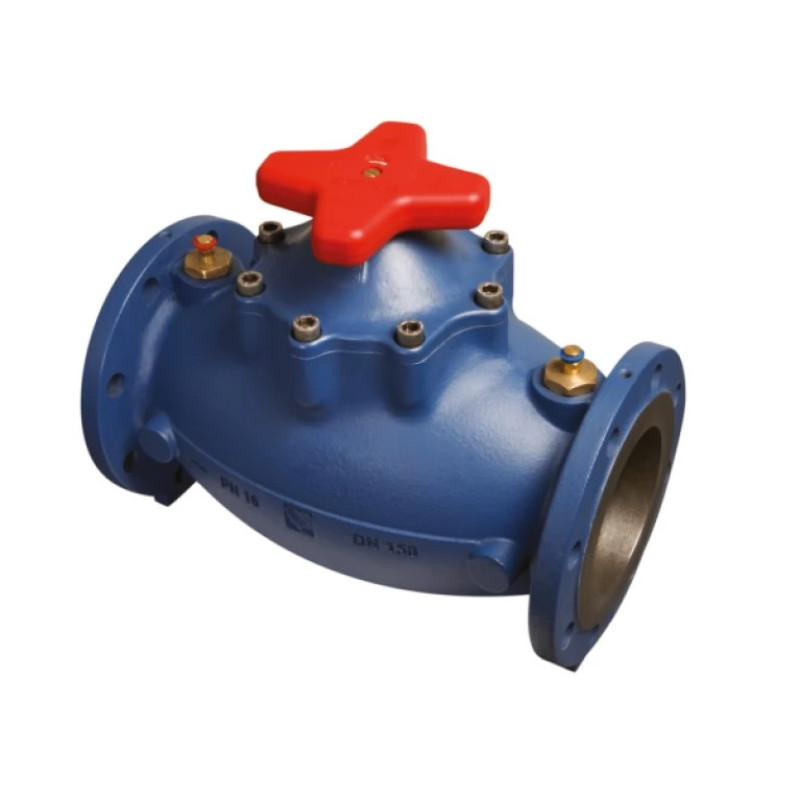 HERZ Балансовый клапан STRÖMAX 4218 GMF с измерительными штуцерами, DN 25…150 DN - 25, Kvs, м³/ч - 11,53 1421843