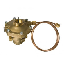 HERZ Регулятор перепада давления 4002 FIX TS с фиксированной настройкой 23 кПа, со встроенной термостатической кран-буксой, наружная резь DN - 15, Kvs, м³/ч - 2,66, Расход, м³/ч - 0,05-0,90, Расход л/час - 50-900 1400281