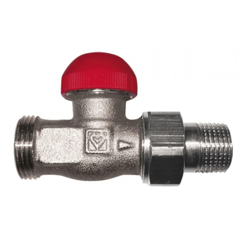 HERZ Термостатичный клапан -TS-90-V с скрытой предварительной настройкой, проходной, G 3/4 x R 1/2 1773367