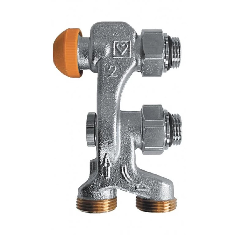 HERZ Гарнитура подключения "Konvector" для термостатического регулирования и отключения 1768821