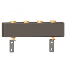 HERZ PUMPFIX распределитель из листовой стали, подходит для установки с тремя насосными группами PUMPFIX. DN 25. 1450112