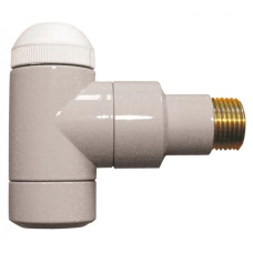 HERZ Термостатический клапан -TS-90 DE LUXE, угловой, и Rp 1/2 x R 1/2. Цвет-бежевый. S792406