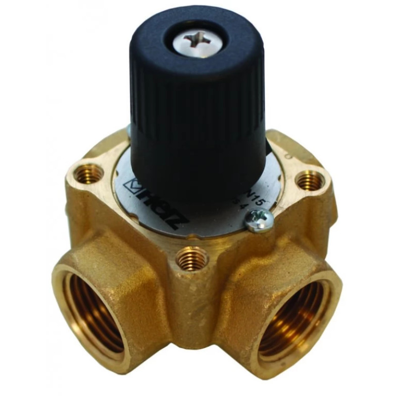 HERZ Регулюючий чотириходовий змішувальний клапан 2138 без рукоятки DN - 20, Kvs, м³/год - 6,3 1213812