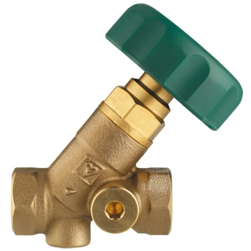 HERZ Запорный клапан STR?MAX-WD с наклонным шпинделем, Rp (внутренняя резьба), DN 25 2412563