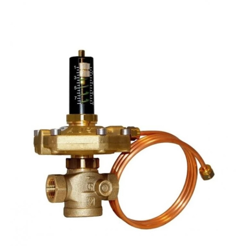 HERZ Регулятор перепада давления 4202 диапазон настройки 25 – 60 кПа, внутренняя резь DN - 32, Kvs, м³/ч - 9,48, Расход, м³/ч - 0,20-7,50, Расход, л/ч - 200-7500 1420264