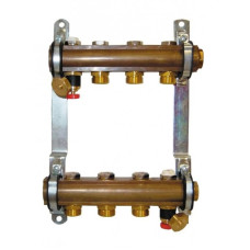 Комплект штанговых распределителей для отопления поверхностью DN 25 (6 отводов) 1853406 Herz
