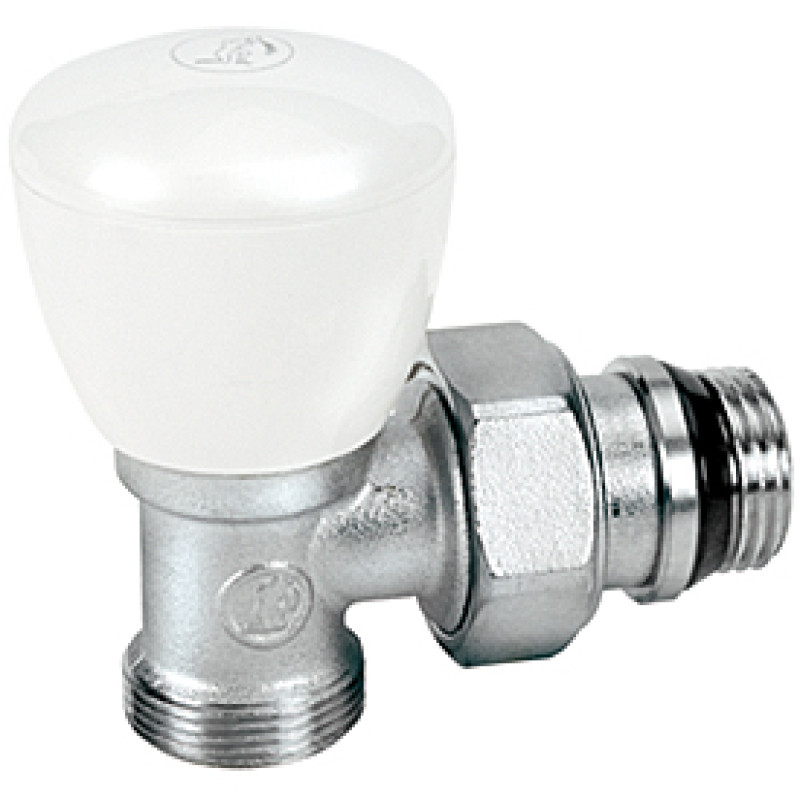 Giacomini Кутовий ручний клапан з зовн. різьб., розмір 1/2 "x 18 (R25X034)