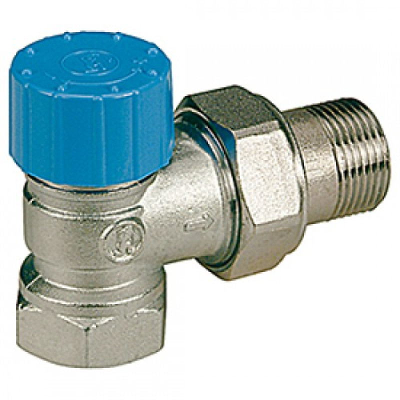 Giacomini Кутовий термостатичний клапан з різьб. підключенням термоголовки, розмір 3/4 " (R401HX004)