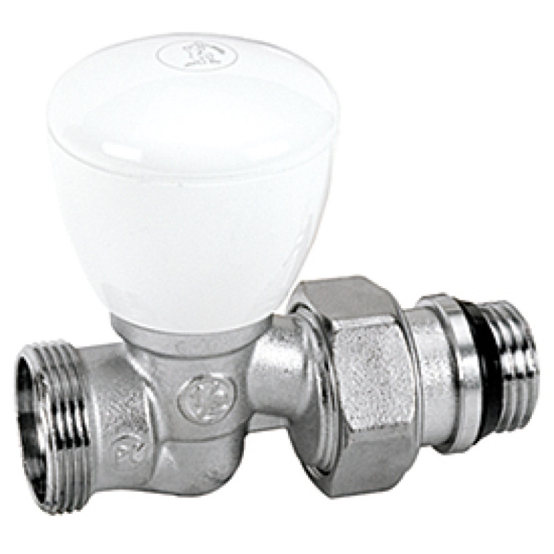 Giacomini Прямий ручний клапан з зовн. різьб., розмір 1/2 "x 16 (R27X033)