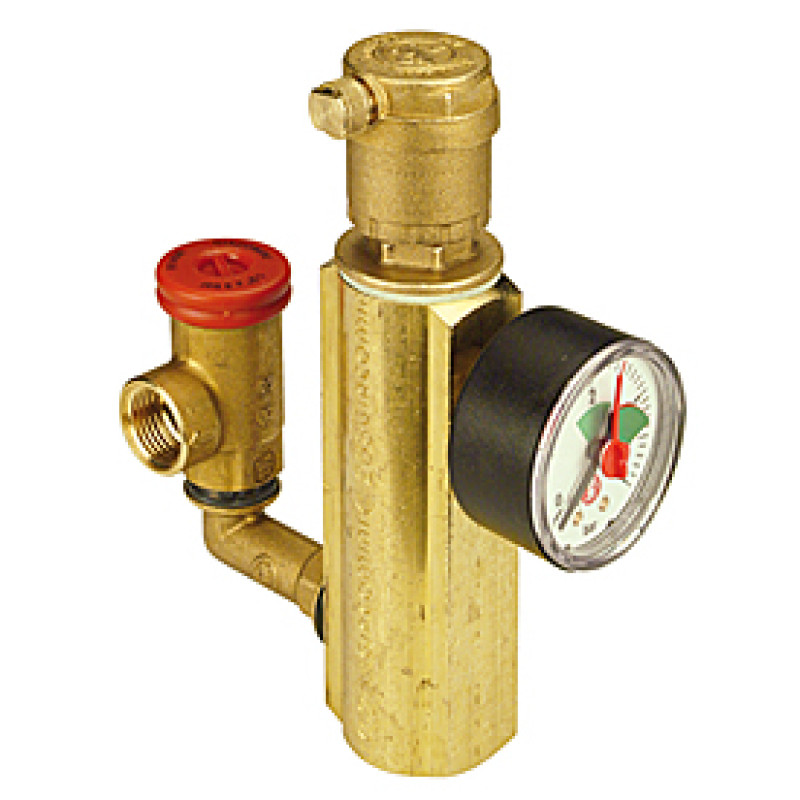 Giacomini Група безпеки котла 50кВт 3бар 1" (R554FY001)