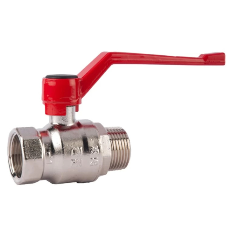 HERZ Кран шаровой вн.-род. 1" с ручкой PN 25 1222803