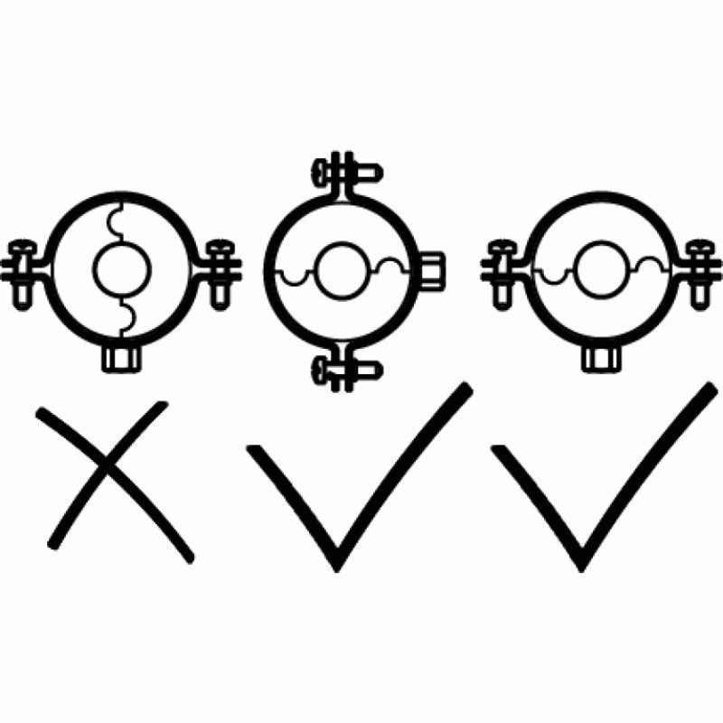 Walraven Блок термоізоляційний BISOFIX® E13 d 42,4 мм 2210042