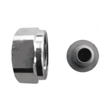 HERZ Фитинг с обтискным кольцом с установленным уплотняющим кольцом, металлически уплотняющимся к трубе. Накидная гайка G 3/4",8 1627418