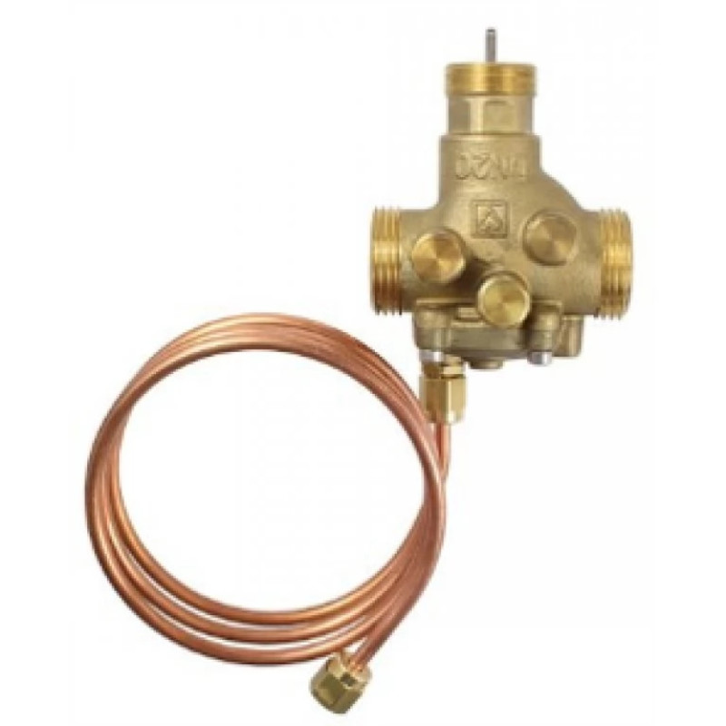 HERZ Комби-клапан регулятор перепаду давления VS – ТS с функцией ограничения расхода, наружный размер DN - 20, Kvs, м³/ч - 3,3, Расход, м³/ч - 0,050-1,800, Расход, л/ч - 50-1800 1401232