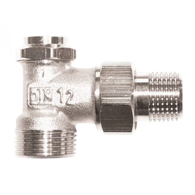 HERZ Клапан запорный RL-5 с функцией предварительной настройки, угловой, G 3/4 x R 1/2 1394811