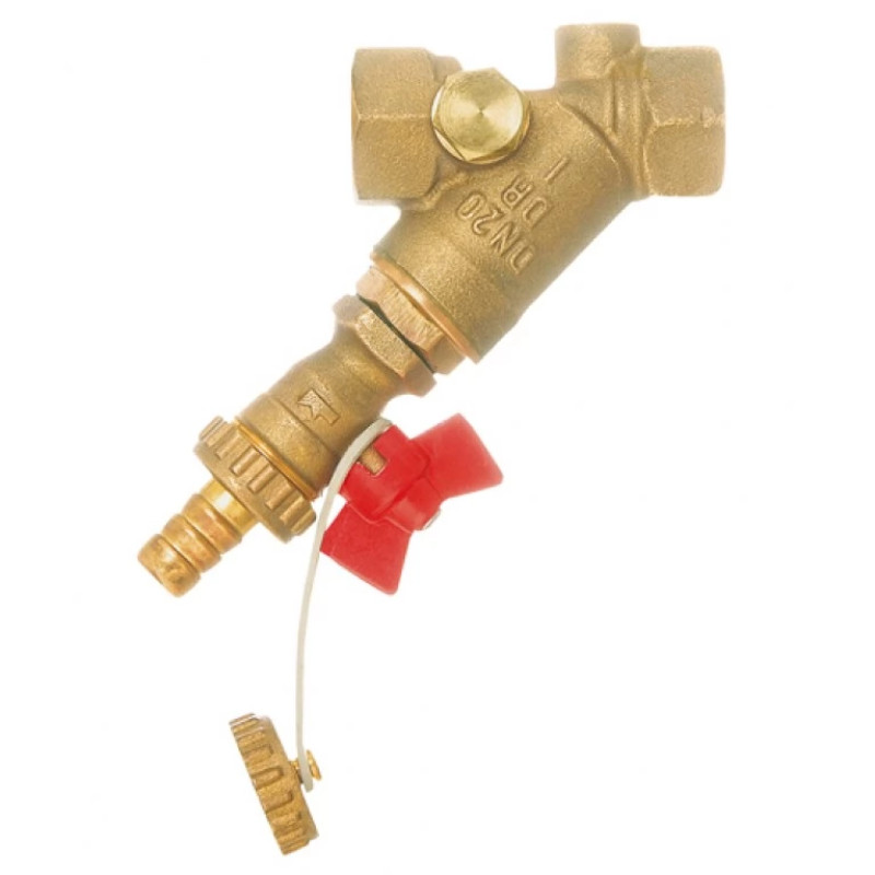 HERZ Фильтр-грязевик с сливным краном, размер ячейки 0,5 мм DN - 15, Kvs, м³/ч - 3,1 1411141