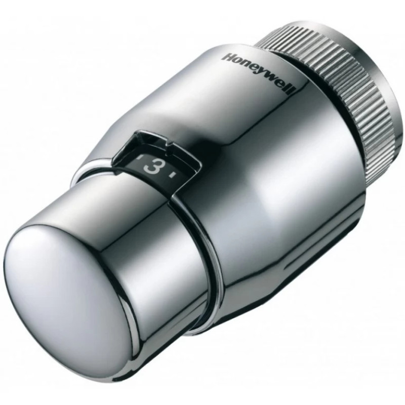 Головка термостатична настройка серія Люкс, хром 7...27°С T4221 Honeywell (Resideo Braukmann)