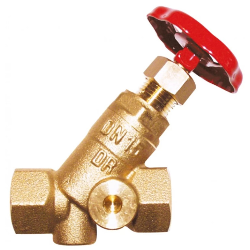 HERZ Запорный клапан STROMAX-4115 с двумя отверстиями для регулирования расхода DN 50, резьбовой 1411516