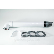 ROCTERM Коаксиальный дымоход универсальный 1000 мм 60/100 (1125889412)