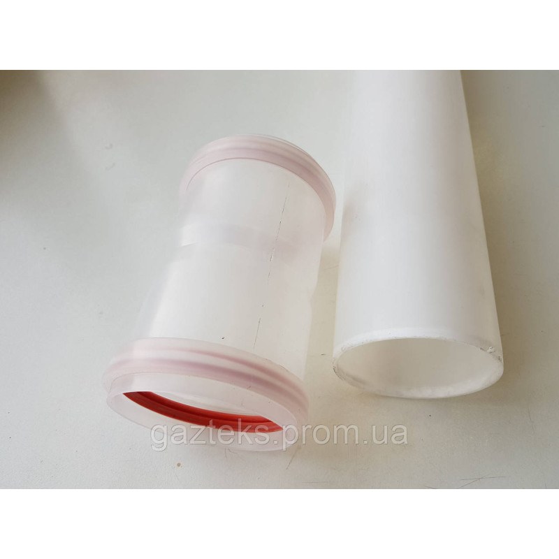 ROCTERM 80 удлинитель для конденсационного котла с муфтой 1000 мм. (1129279466)