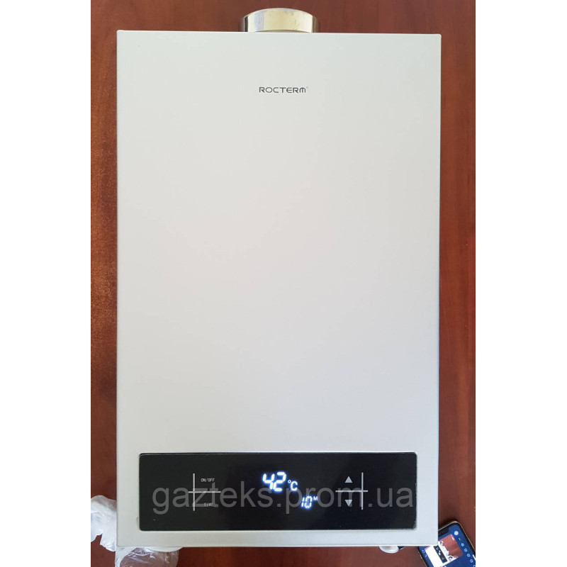 ROCTERM Газовая колонка ВПГ-12BF (турбо) с трубой 12 л/мин (1204494908)