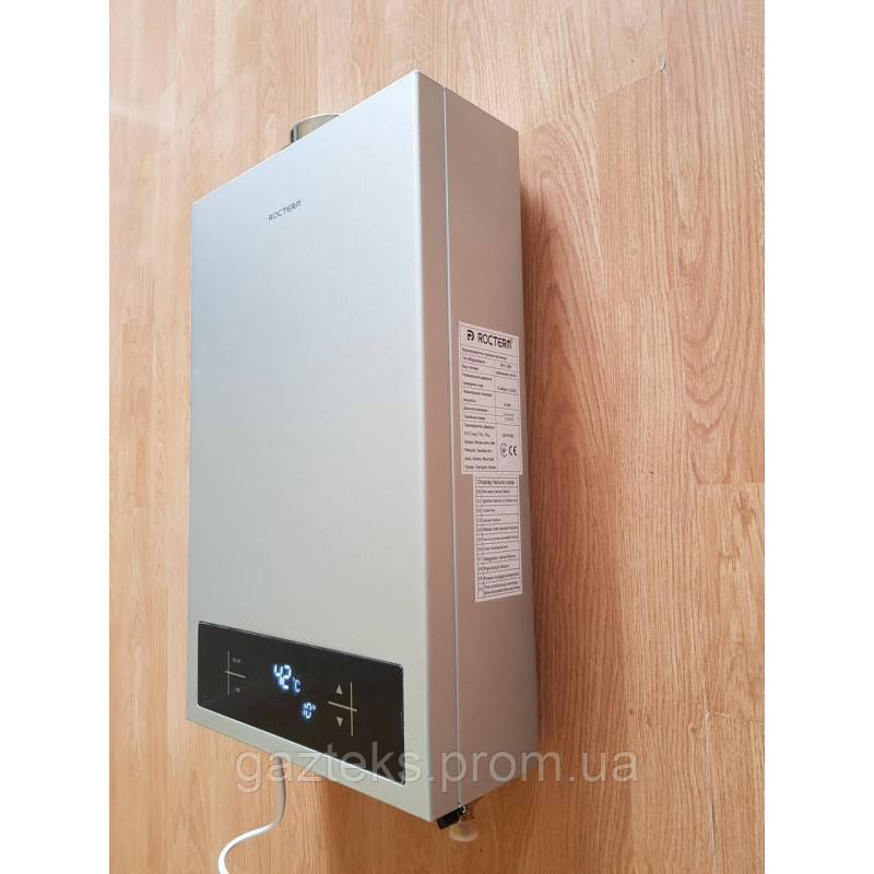 ROCTERM Газовая колонка ВПГ-12BF (турбо) с трубой 12 л/мин (1204494908)