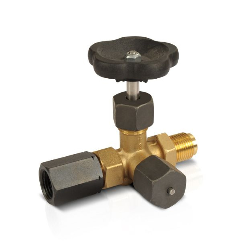 Ayvaz Кран для манометра трехходовой MV-417 Schneider (MV-417)