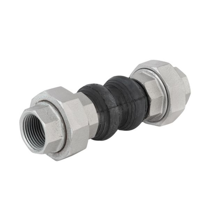 Ayvaz Компенсатор резиновый муфтовый (вибровставка) DKK-10 Ду 25 (DKK10025010)