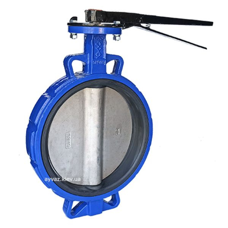 Ayvaz Засувка <b>Батерфляй</b> з нержавіючим диском <b> KV-3</b> Ду 300 (KV3300)